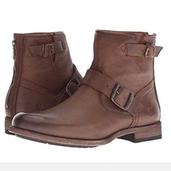 Frye | Tyler Engineer Boots Coganc Size 6 NWOT - Picture 2 of 11